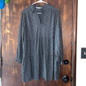 Zara polka dot dress